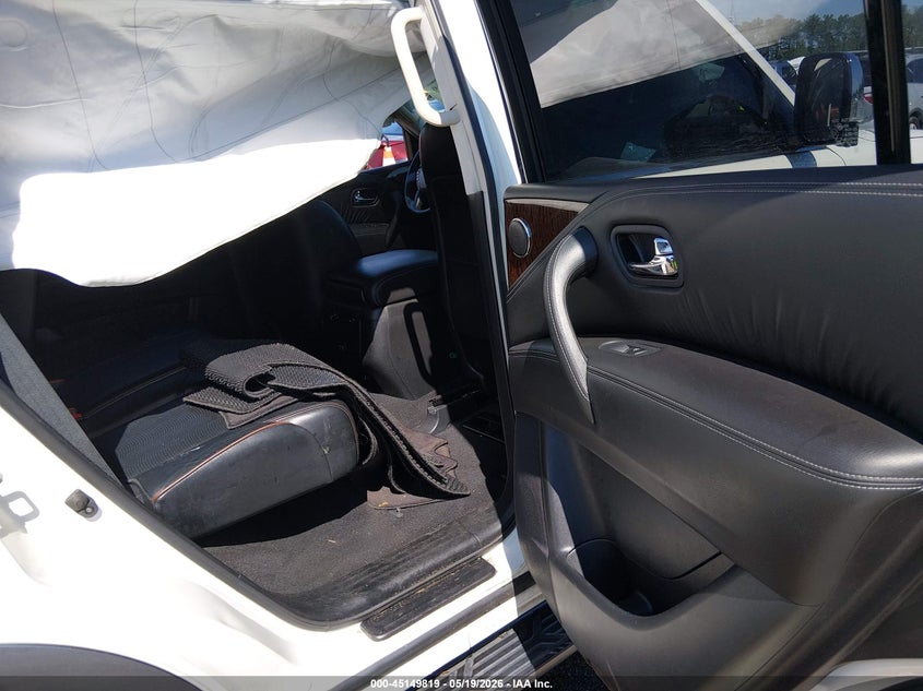 2017 Nissan Armada VIN JN8AY2ND4H9004343 IAAI salvage auction — SIDE, Salvage (South Carolina), sold $2,050 on 2026-07-08 (photo 8)