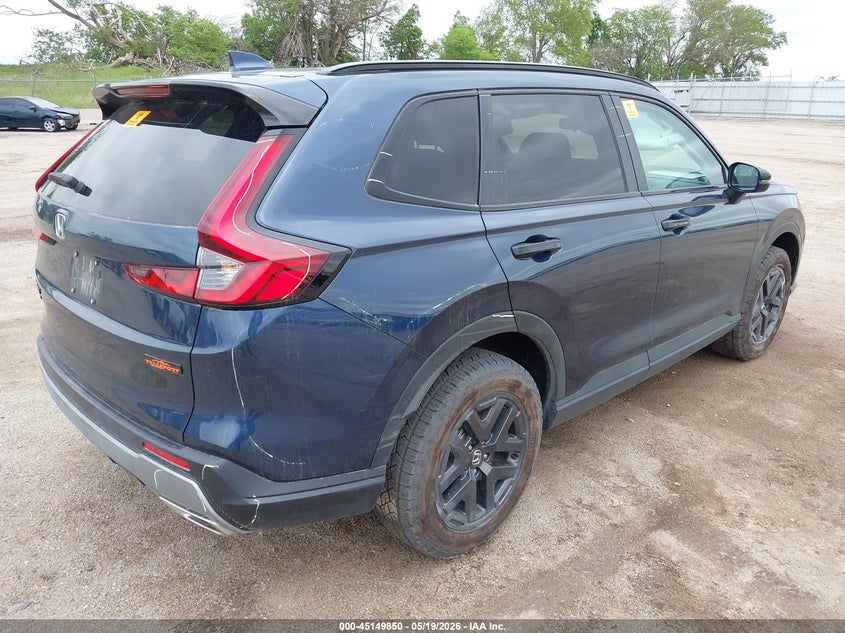 2026 Honda Cr-v VIN 7FARS6H68TE047543 IAAI salvage auction — LEFT SIDE, Certificate Of Title (Nebraska), sold $14,500 on 2026-07-09 (photo 4)