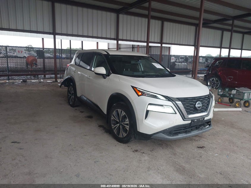 2023 Nissan Rogue VIN JN8BT3BA4PW436630 IAAI salvage auction — REAR END, Salvage (Texas), sold $3,050 on 2026-07-28 (photo 1)