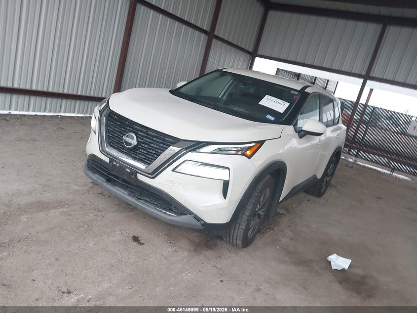 2023 Nissan Rogue VIN JN8BT3BA4PW436630 IAAI salvage auction — REAR END, Salvage (Texas), sold $3,050 on 2026-07-28 (photo 2)