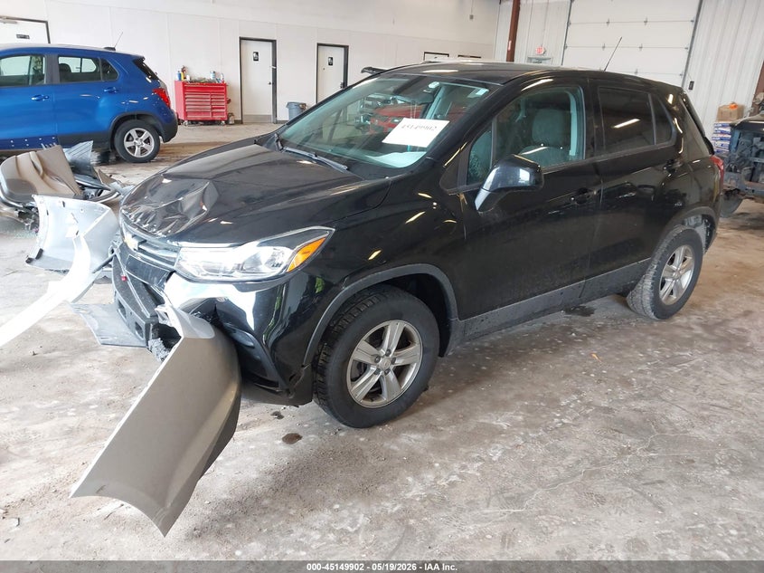 2020 Chevrolet Trax VIN KL7CJNSB6LB330477 IAAI salvage auction — FRONT & REAR, Clear (Michigan), sold $2,375 on 2026-07-14 (photo 2)