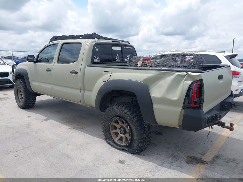 2005 Toyota Tacoma VIN 5TEMU52N15Z062719 IAAI salvage auction — LEFT REAR, Salvage (Texas), sold $1,650 on 2026-07-30 (photo 3)