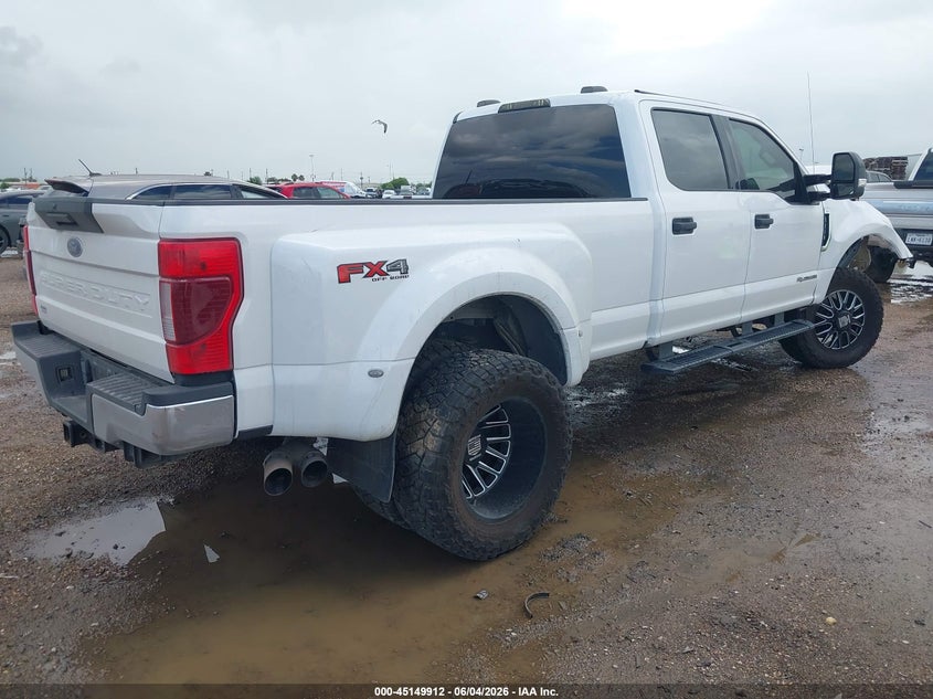 2020 Ford F350 VIN 1FT8W3DT8LEC45272 IAAI salvage auction — FRONT END, Original (Texas), sold $12,850 on 2026-09-06 (photo 4)