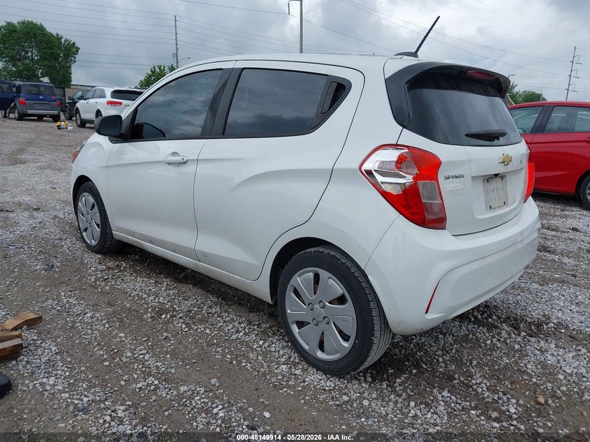 2018 Chevrolet Spark VIN KL8CA6SA5JC475896 IAAI salvage auction — HAIL, Clear (Missouri), sold $1,300 on 2026-07-13 (photo 3)