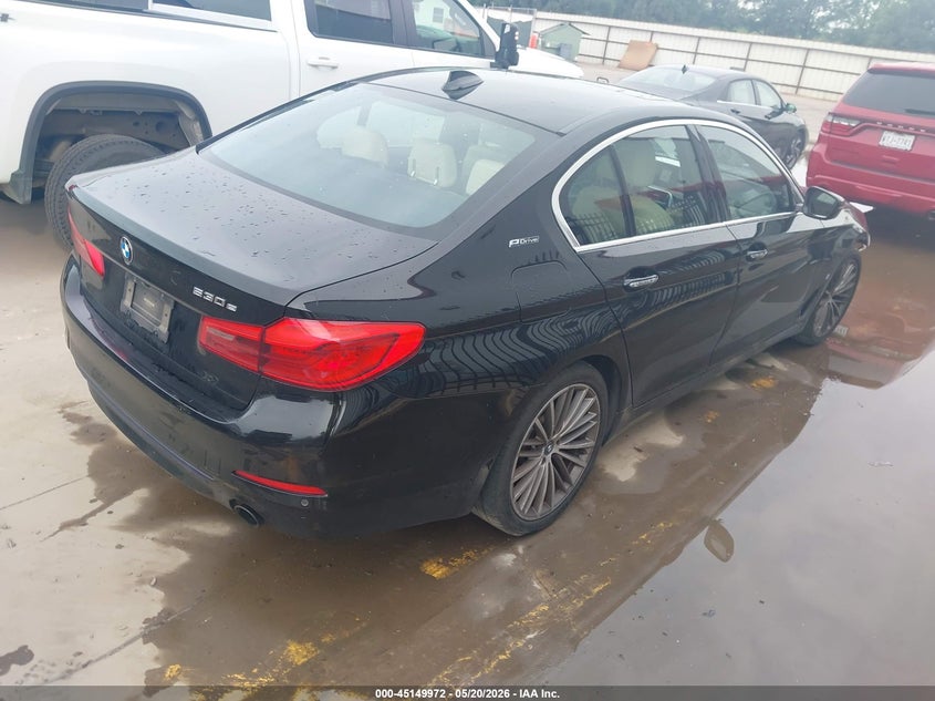 2018 BMW 5er VIN WBAJA9C53JB251613 IAAI salvage auction — FRONT END, Original (Texas), sold $9,300 on 2026-07-28 (photo 4)