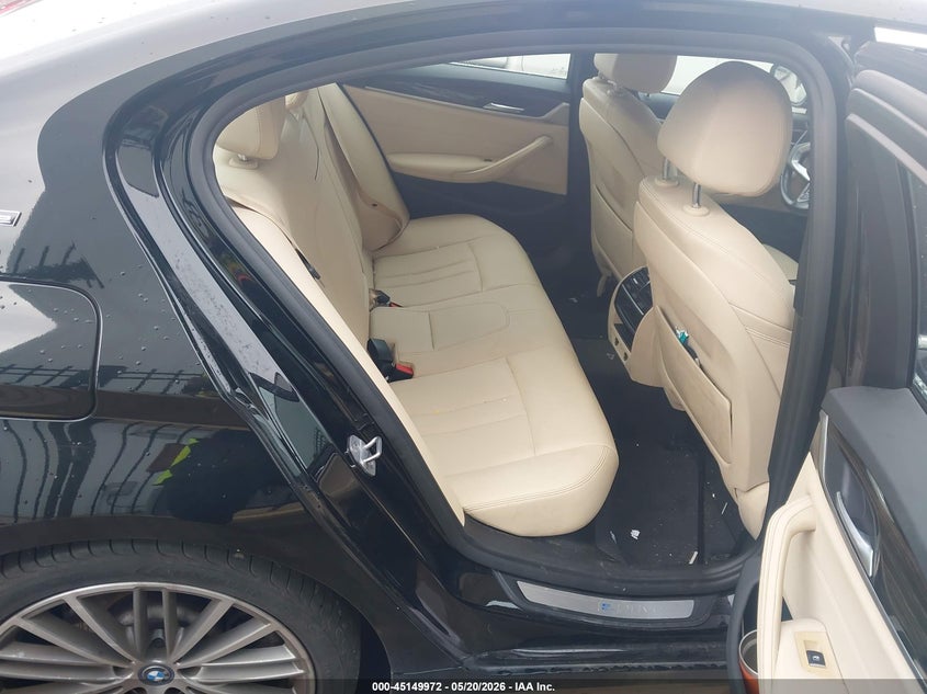 2018 BMW 5er VIN WBAJA9C53JB251613 IAAI salvage auction — FRONT END, Original (Texas), sold $9,300 on 2026-07-28 (photo 8)
