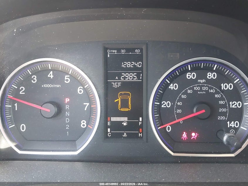 2008 Honda Cr-v VIN JHLRE38518C046055 IAAI salvage auction — FRONT END, Salvage (California), sold $1,375 on 2026-07-22 (photo 7)