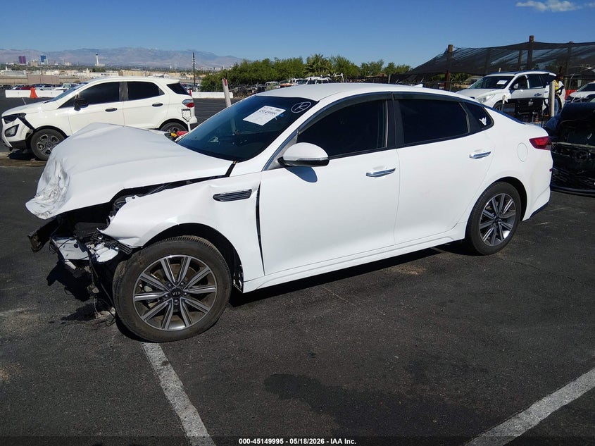 2019 Kia Optima VIN 5XXGT4L34KG350509 IAAI salvage auction — FRONT END, Salvage (Nevada), sold $1,325 on 2026-07-24 (photo 2)