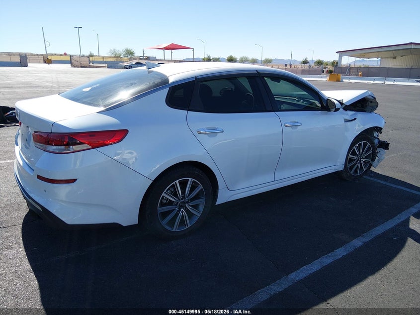 2019 Kia Optima VIN 5XXGT4L34KG350509 IAAI salvage auction — FRONT END, Salvage (Nevada), sold $1,325 on 2026-07-24 (photo 4)
