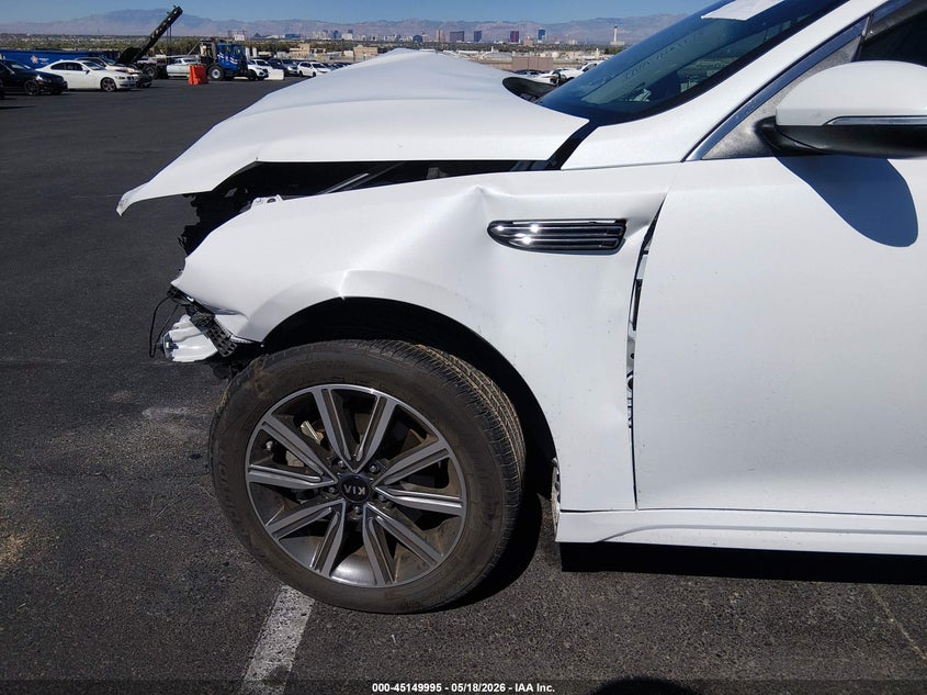 2019 Kia Optima VIN 5XXGT4L34KG350509 IAAI salvage auction — FRONT END, Salvage (Nevada), sold $1,325 on 2026-07-24 (photo 6)