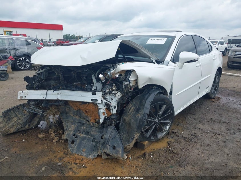 2014 Lexus ES VIN JTHBW1GG0E2059852 IAAI salvage auction — FRONT END, Clear (Arkansas), sold $750 on 2026-07-22 (photo 2)