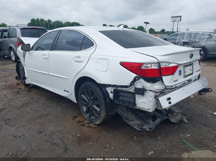 2014 Lexus ES VIN JTHBW1GG0E2059852 IAAI salvage auction — FRONT END, Clear (Arkansas), sold $750 on 2026-07-22 (photo 3)
