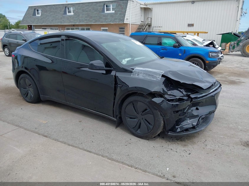 2026 Tesla Model y VIN 7SAYGDEE2TA497343 IAAI salvage auction — FRONT END, Salvage (Illinois), sold $18,550 on 2026-07-16 (photo 1)