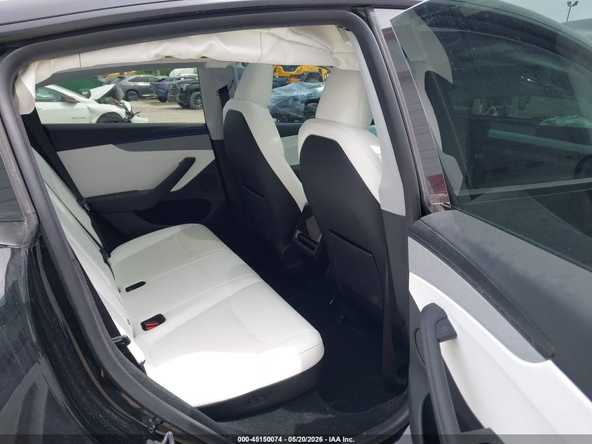 2026 Tesla Model y VIN 7SAYGDEE2TA497343 IAAI salvage auction — FRONT END, Salvage (Illinois), sold $18,550 on 2026-07-16 (photo 8)