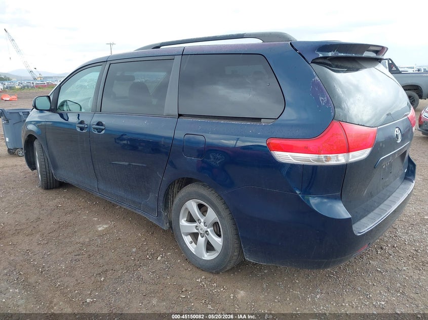 2012 Toyota Sienna VIN 5TDKK3DC0CS236495 IAAI salvage auction — FRONT END, Salvage (Montana), sold $775 on 2026-07-08 (photo 3)