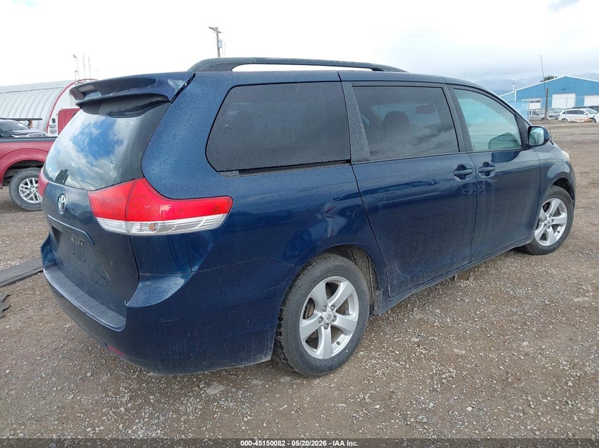 2012 Toyota Sienna VIN 5TDKK3DC0CS236495 IAAI salvage auction — FRONT END, Salvage (Montana), sold $775 on 2026-07-08 (photo 4)
