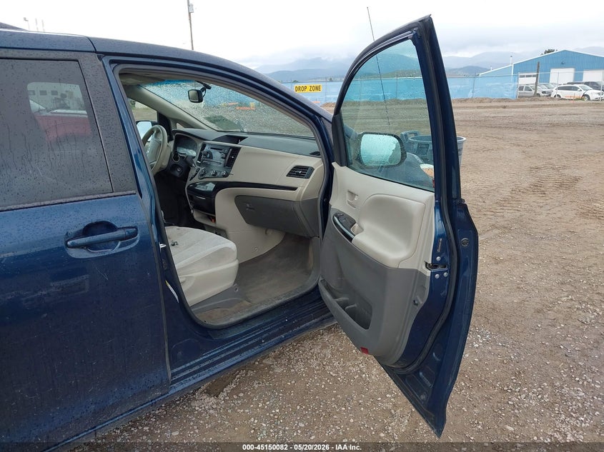 2012 Toyota Sienna VIN 5TDKK3DC0CS236495 IAAI salvage auction — FRONT END, Salvage (Montana), sold $775 on 2026-07-08 (photo 5)