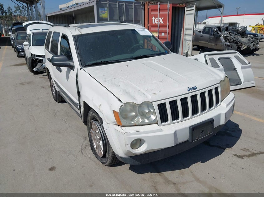 2005 Jeep Grand cherokee VIN 1J4GS48N95C533299 IAAI salvage auction — RIGHT FRONT, Salvage (California), sold $525 on 2026-07-09 (photo 1)