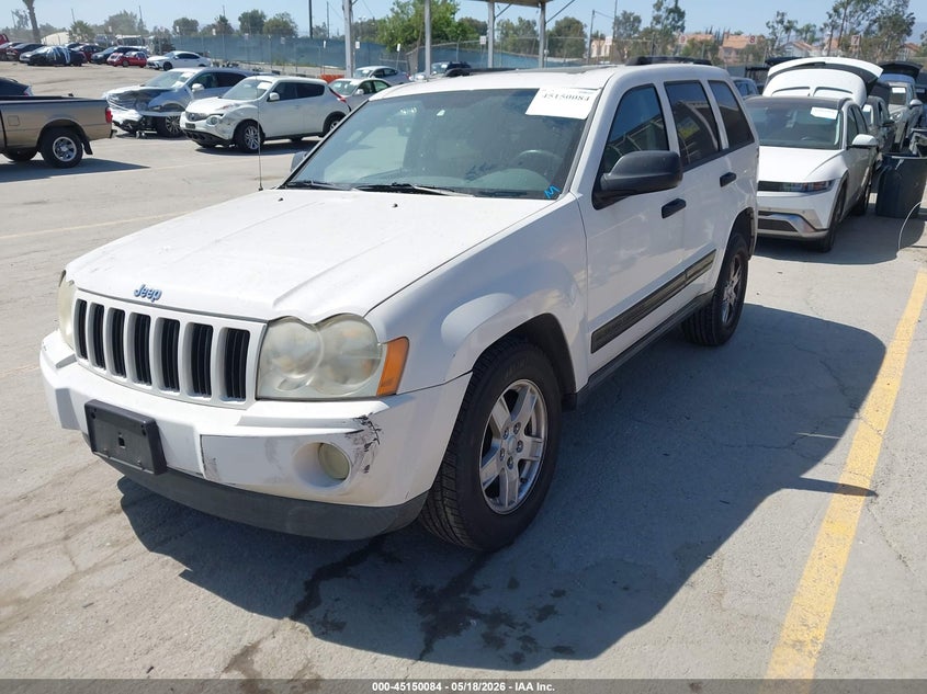 2005 Jeep Grand cherokee VIN 1J4GS48N95C533299 IAAI salvage auction — RIGHT FRONT, Salvage (California), sold $525 on 2026-07-09 (photo 2)