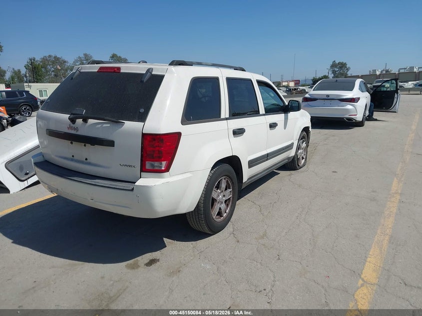 2005 Jeep Grand cherokee VIN 1J4GS48N95C533299 IAAI salvage auction — RIGHT FRONT, Salvage (California), sold $525 on 2026-07-09 (photo 4)