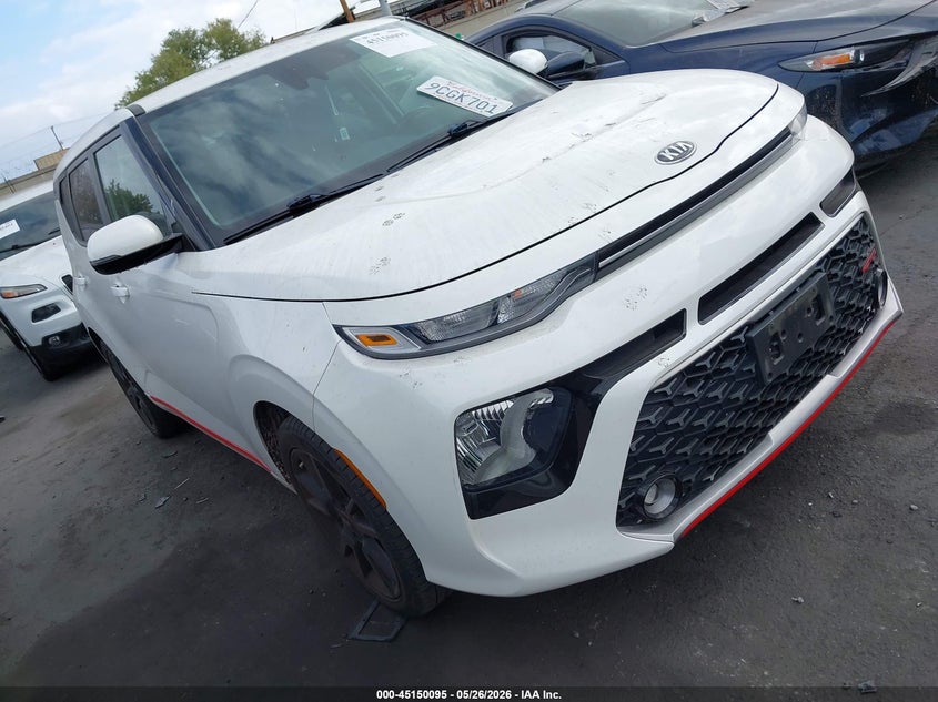 2021 Kia Soul VIN KNDJ63AU3M7761964 IAAI salvage auction — LEFT REAR, Salvage Certificate (California), sold $3,000 on 2026-07-26 (photo 1)