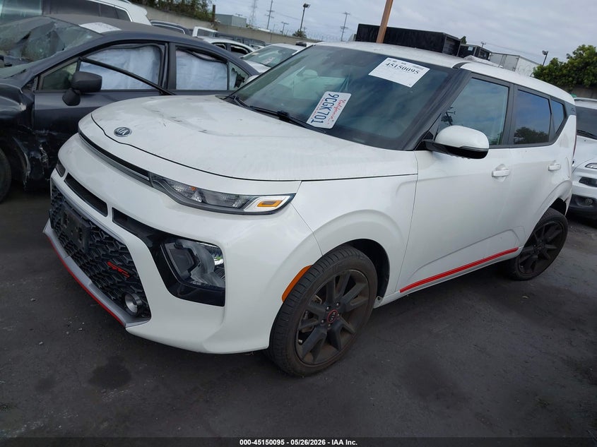 2021 Kia Soul VIN KNDJ63AU3M7761964 IAAI salvage auction — LEFT REAR, Salvage Certificate (California), sold $3,000 on 2026-07-26 (photo 2)
