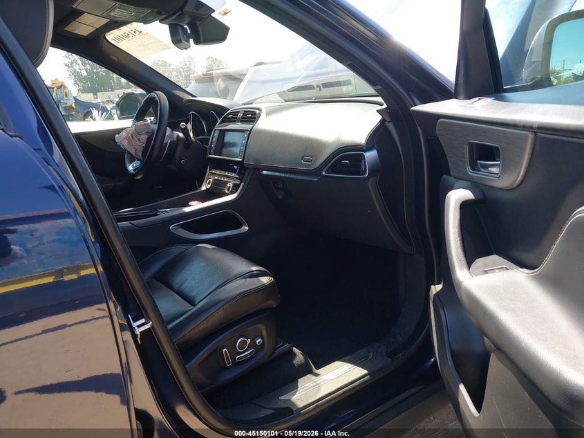 2018 Jaguar F-pace VIN SADCM2FV3JA246217 IAAI salvage auction — FRONT END, Salvage (California), sold $2,900 on 2026-07-22 (photo 5)