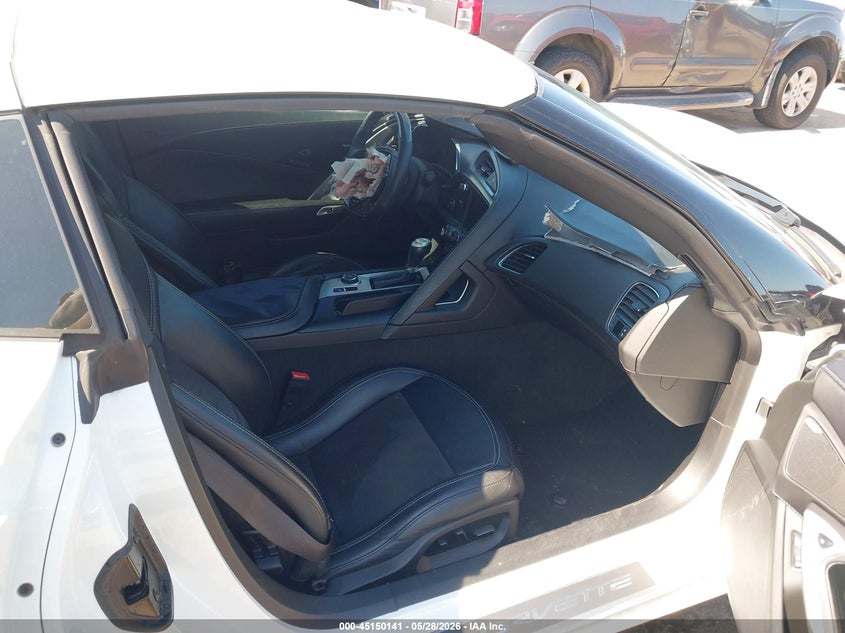 2014 Chevrolet Corvette VIN 1G1YK2D79E5105574 IAAI salvage auction — FRONT END, Original (Texas), sold $16,100 on 2026-08-01 (photo 5)