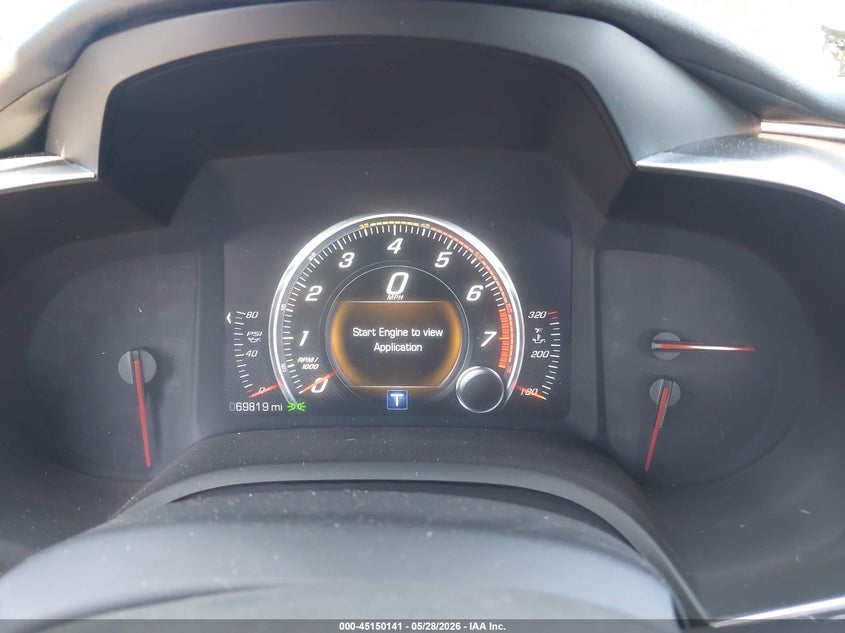 2014 Chevrolet Corvette VIN 1G1YK2D79E5105574 IAAI salvage auction — FRONT END, Original (Texas), sold $16,100 on 2026-08-01 (photo 7)