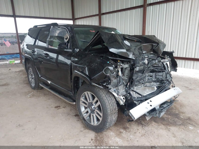 2023 Toyota 4runner VIN JTESU5JR0P6100688 IAAI salvage auction — FRONT END, Salvage (Texas), sold $8,800 on 2026-07-14 (photo 1)