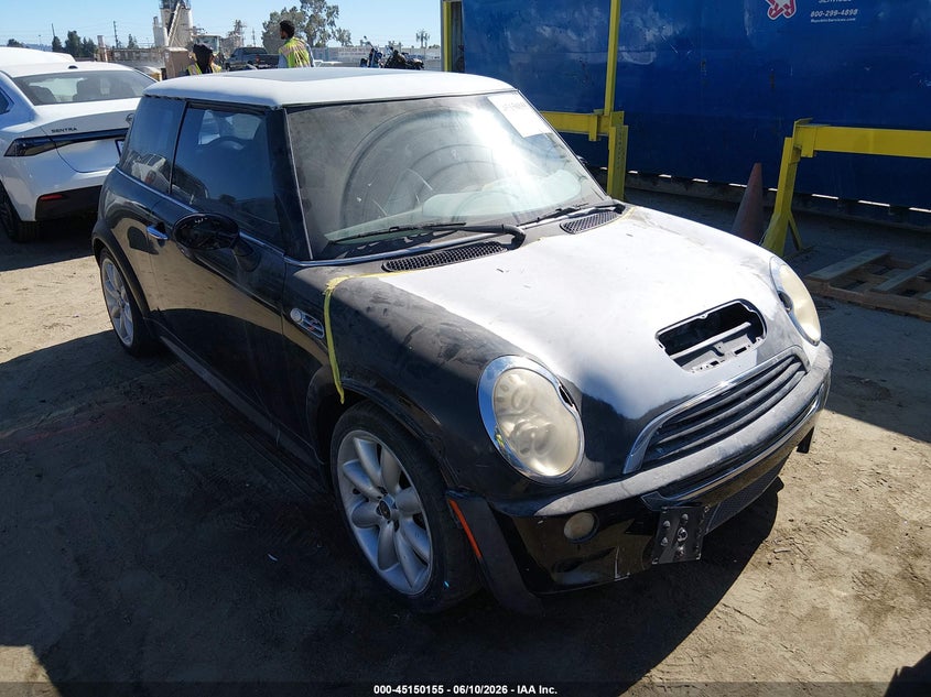 2005 Mini Cooper VIN WMWRE33535TG99244 IAAI salvage auction — FRONT END, Lien Papers (California), sold $200 on 2026-07-29 (photo 1)