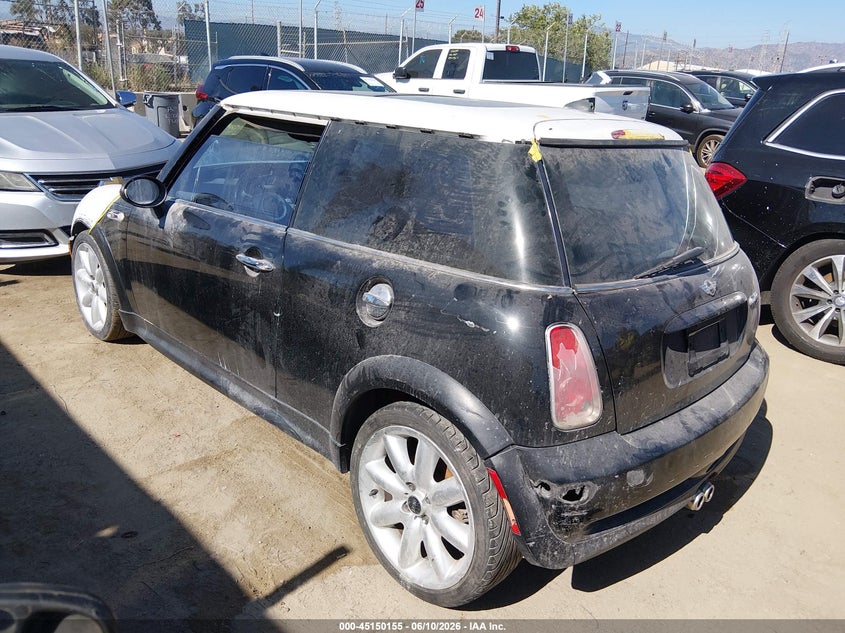 2005 Mini Cooper VIN WMWRE33535TG99244 IAAI salvage auction — FRONT END, Lien Papers (California), sold $200 on 2026-07-29 (photo 3)