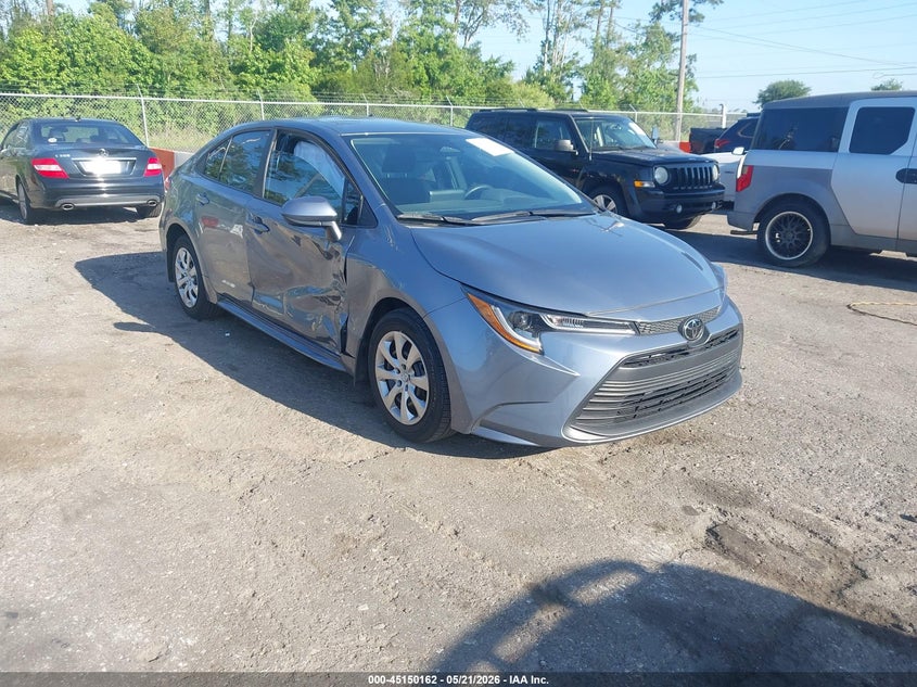 2025 Toyota Corolla VIN 5YFB4MDE0SP298083 IAAI salvage auction — RIGHT SIDE, Rebuildable (Florida), sold $5,550 on 2026-07-14 (photo 1)