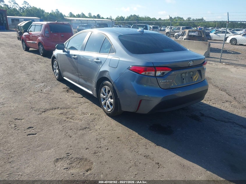 2025 Toyota Corolla VIN 5YFB4MDE0SP298083 IAAI salvage auction — RIGHT SIDE, Rebuildable (Florida), sold $5,550 on 2026-07-14 (photo 3)