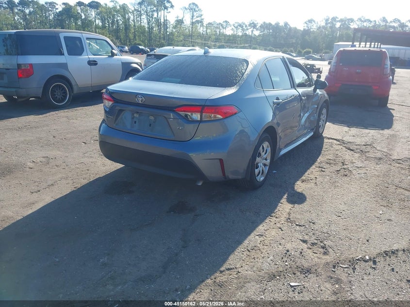 2025 Toyota Corolla VIN 5YFB4MDE0SP298083 IAAI salvage auction — RIGHT SIDE, Rebuildable (Florida), sold $5,550 on 2026-07-14 (photo 4)