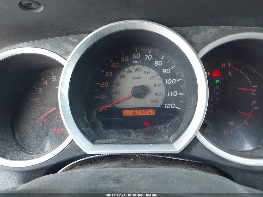 2005 Toyota Tacoma VIN 5TETU62N45Z034558 IAAI salvage auction — RIGHT REAR, Salvage (California), sold $925 on 2026-07-29 (photo 7)