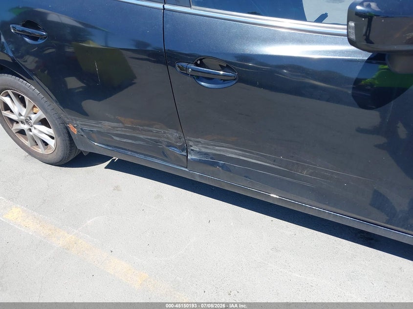 2015 Mazda 3 VIN JM1BM1W74F1231171 IAAI salvage auction — SIDE, Salvage Title, sold $2,150 on 2026-07-13 (photo 6)