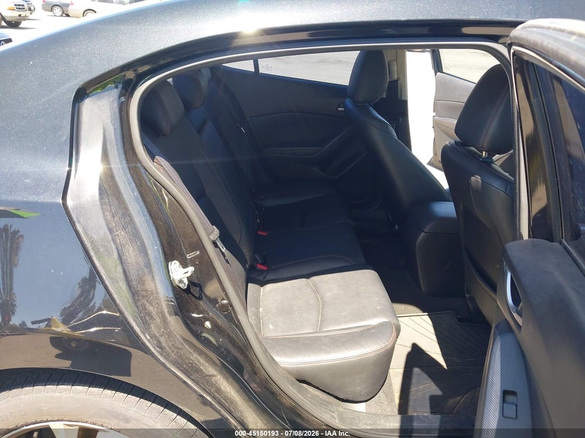 2015 Mazda 3 VIN JM1BM1W74F1231171 IAAI salvage auction — SIDE, Salvage Title, sold $2,150 on 2026-07-13 (photo 8)