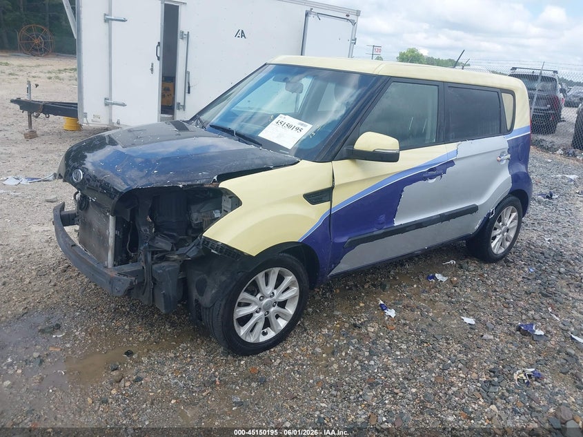 2013 Kia Soul VIN KNDJT2A62D7758106 IAAI salvage auction — FRONT END, Salvage Title, sold $200 on 2026-07-22 (photo 2)