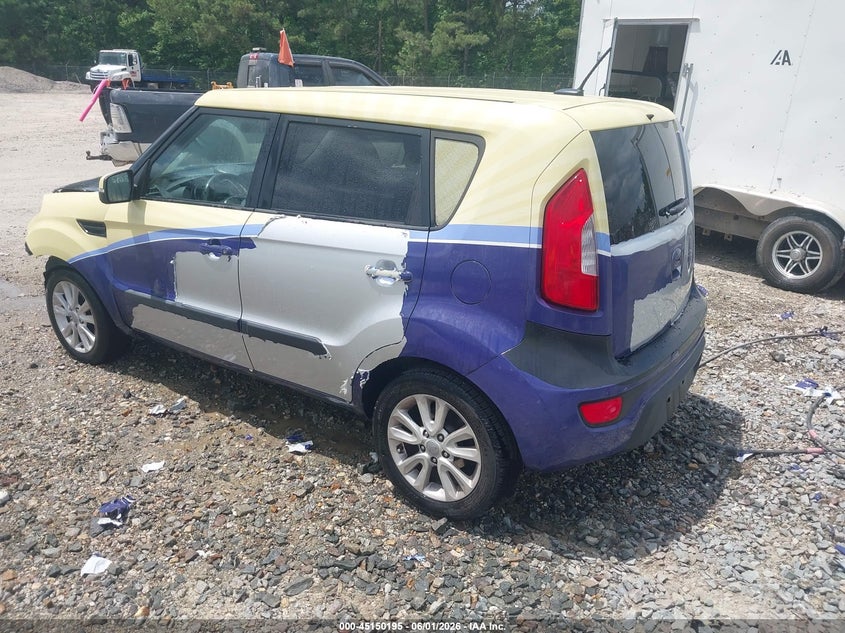 2013 Kia Soul VIN KNDJT2A62D7758106 IAAI salvage auction — FRONT END, Salvage Title, sold $200 on 2026-07-22 (photo 3)