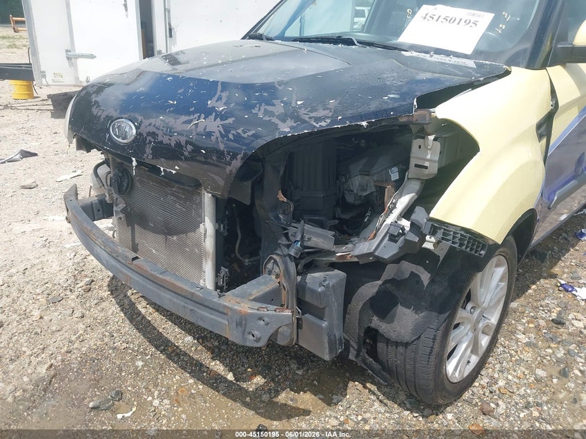 2013 Kia Soul VIN KNDJT2A62D7758106 IAAI salvage auction — FRONT END, Salvage Title, sold $200 on 2026-07-22 (photo 6)