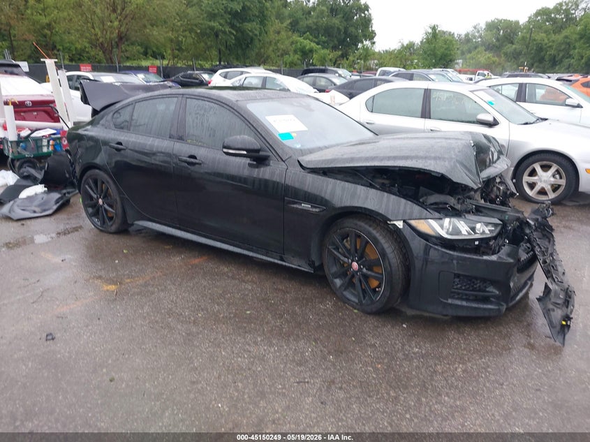 2017 Jaguar Xe VIN SAJAF4BVXHA951798 IAAI salvage auction — FRONT & REAR, Salvage (Kansas), sold $1,700 on 2026-07-08 (photo 1)