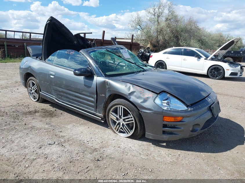 2003 Mitsubishi ECLIPSE VIN 4A3AE75H63E171417 IAAI salvage auction — SIDE, Clear (Wyoming), sold $25 on 2026-07-22 (photo 1)