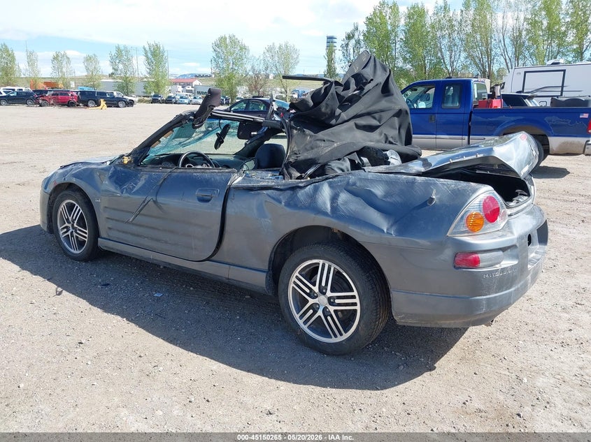 2003 Mitsubishi ECLIPSE VIN 4A3AE75H63E171417 IAAI salvage auction — SIDE, Clear (Wyoming), sold $25 on 2026-07-22 (photo 3)