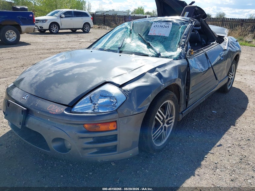 2003 Mitsubishi ECLIPSE VIN 4A3AE75H63E171417 IAAI salvage auction — SIDE, Clear (Wyoming), sold $25 on 2026-07-22 (photo 6)