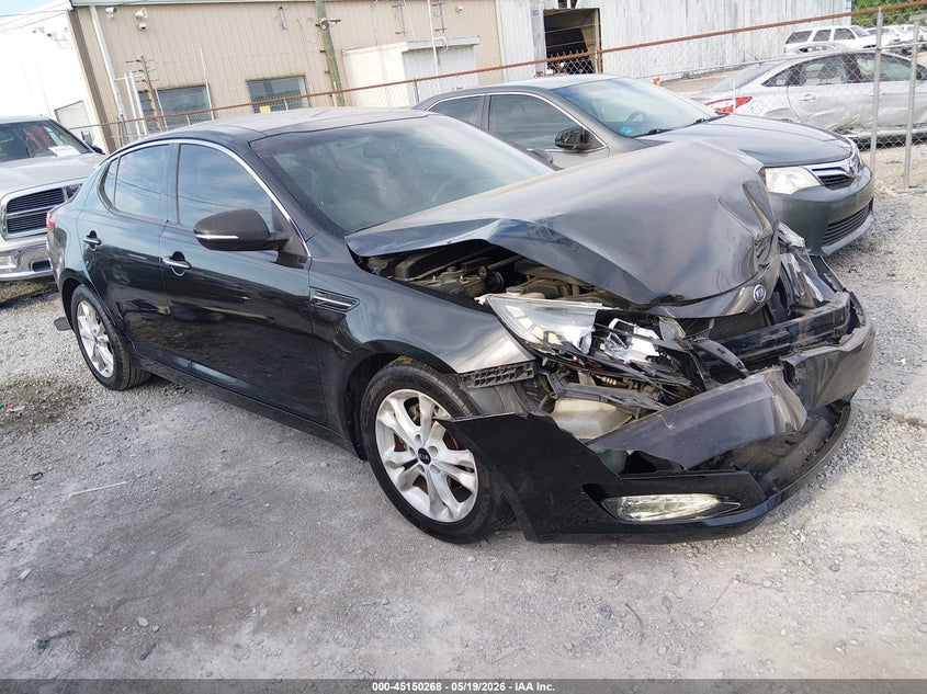 2011 Kia Optima VIN KNAGN4A7XB5045632 IAAI salvage auction — FRONT END, Clear (Tennessee), sold $275 on 2026-07-06 (photo 1)