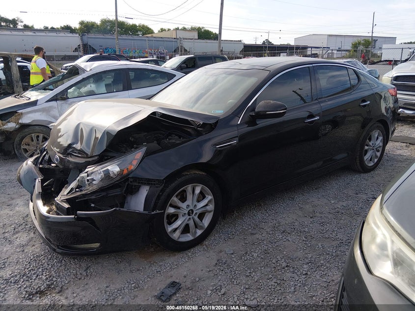 2011 Kia Optima VIN KNAGN4A7XB5045632 IAAI salvage auction — FRONT END, Clear (Tennessee), sold $275 on 2026-07-06 (photo 2)