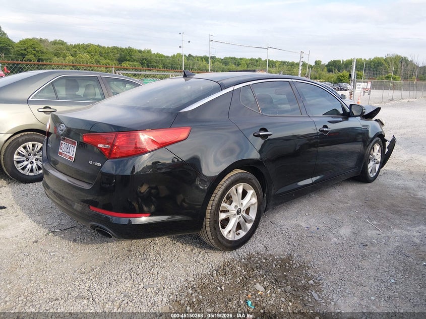 2011 Kia Optima VIN KNAGN4A7XB5045632 IAAI salvage auction — FRONT END, Clear (Tennessee), sold $275 on 2026-07-06 (photo 4)