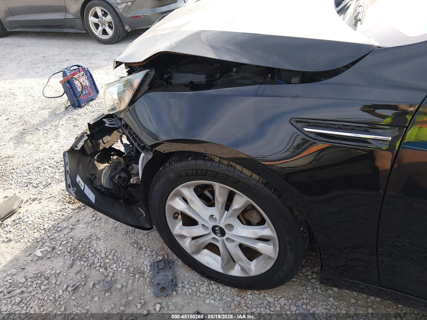 2011 Kia Optima VIN KNAGN4A7XB5045632 IAAI salvage auction — FRONT END, Clear (Tennessee), sold $275 on 2026-07-06 (photo 6)