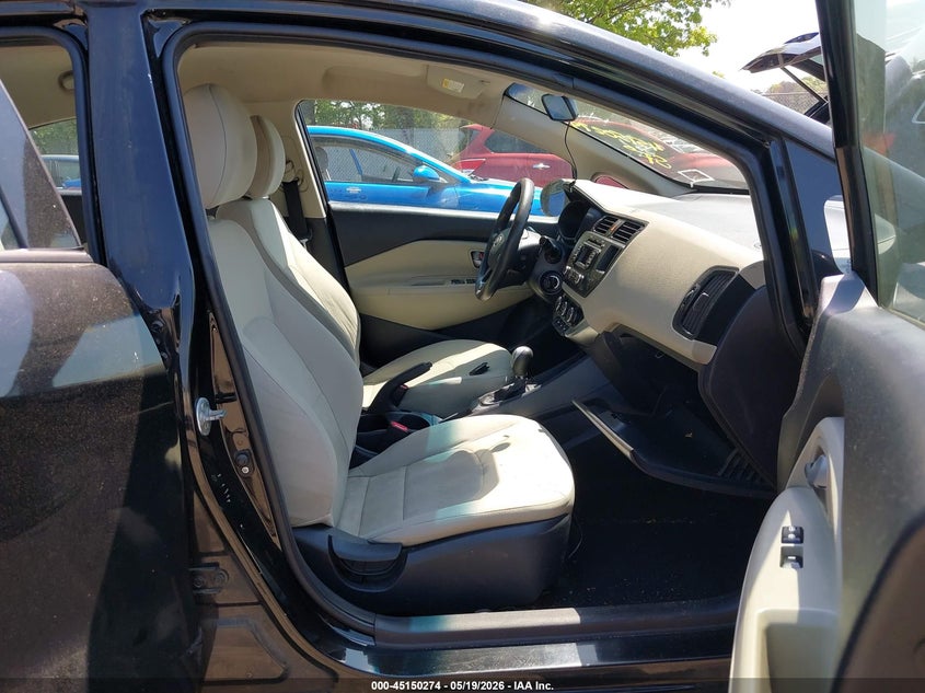 2013 Kia Rio VIN KNADM4A31D6221063 IAAI salvage auction — FRONT END, Mv-907A (New York), sold $425 on 2026-07-14 (photo 5)
